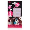 Kole Striped Nail Art Glitter Tattoos Kit, 1 Ounce