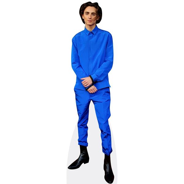 Timothée Chalamet (Blue Suit) Cardboard Cutout Mini
