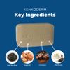 Kenkoderm Psoriasis Dead Sea Mud Soap with Argan Oil & Shea Butter 4.25 oz | 1 Bar | Dermatologist Developed | Fragrance + Color Free | Eczema, Psoriasis and Rosacea