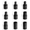 9Pcs Tap Sockets Set 1/2 Inch Drive Square Socket Set for Electric Pneumatic Hand Wrench