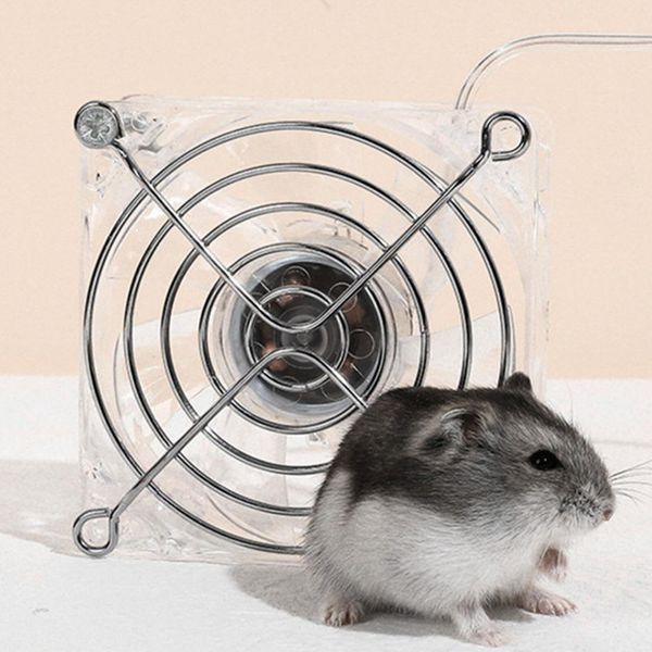 Hamster Cooling Fan For Animals 7-bladed Turbofan Cooling Fan For Small Pet