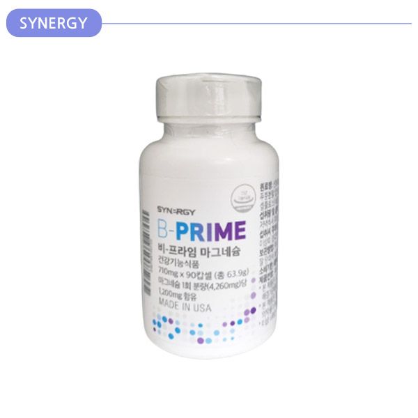 Synergy Non-Prime Magnesium (90 capsules), 90 tablets, 63.9g, 1 pack