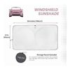 kinder Fluff Windshield Sun Shade for Tesla S | XS (57x36in)