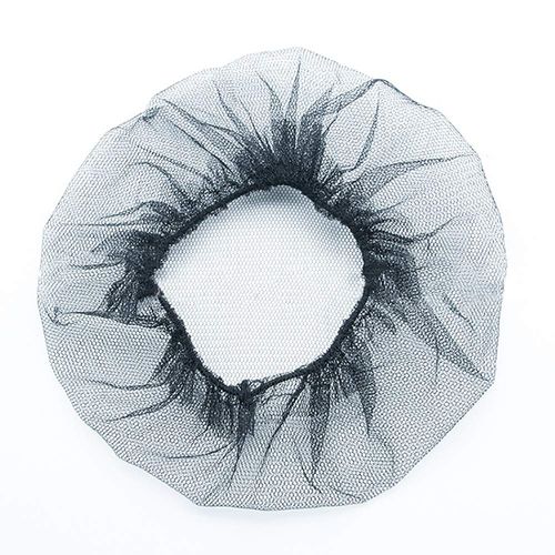 Hair Nets,Reusable Hairnets - Food Service/Work Long Hair/Sleep/Nurses,MOIKY Kitchen Beauty Home Elastic Mesh Hair Head Cover Net(5 pcs,Black)