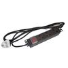 3 Way UK PDU 10 Inch Rack Mount 3m Lead 1U