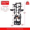 77" Cat Tree Tower for Large Cat Condo Scratching Post Pet House Kitty Play
