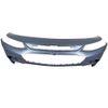 Fit For 2016-2018 Chevy Malibu Front Bumper Cover & Front Upper & Lower Grille