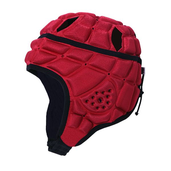 Kids Football Helmet Youth Soft Shell Helmets for 7 V 7 Flag Football, Adjustable Padded Rugby Headgear Scrum Cap Soccer Helmet Lightweight Protective Sports Gear for Boys & Girls (Ages 8-14)