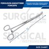 2 Ferguson Angiotribe Forceps 6.5" Straight & Curved Veterinary Set German Grade