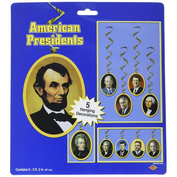 Beistle American President Whirls