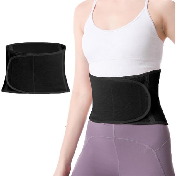 [MAGNICROP] Autumn Winter Waist Warmer Belly Band Waist Warmer Belly Wrap Women's Men's Cold Protection Thick Fluffy Warm Waist Belt Elderly Warm Belts for the Elderly Warm Belts for Stomach Waist