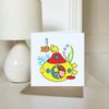 'Submarine Boy' Blank Greeting Card (GC00072149)