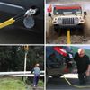 2Pc With Heavy Duty Flat Loops 2"x6ft Nylon Web Lifting Sling Tow Strap Eye &Eye