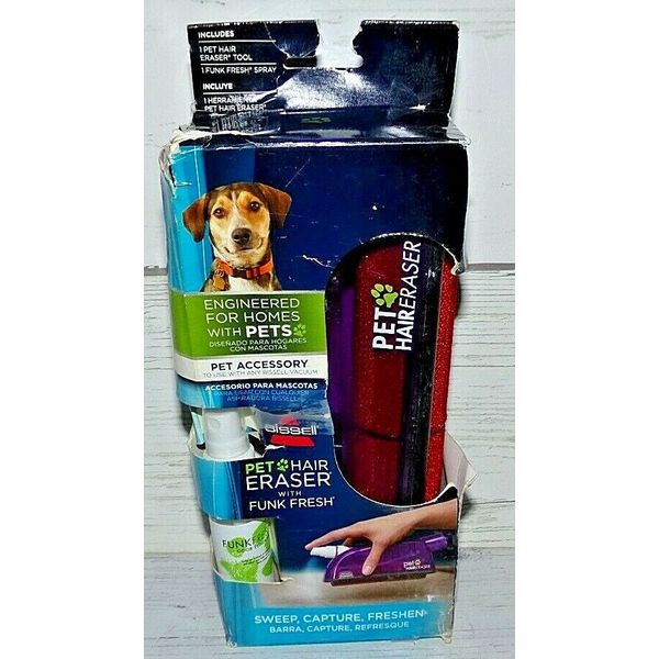 New Bissell Pet Hair Eraser with Funk Fresh Spray Vacuum Accessory