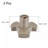 Microwave Oven Turntable Roller Support Coupler Shaft Replacement 5mm x 7mm 2 Pcs