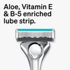 SCHICK Quattro Titanium Razor, 4 Blade Men's Razor, Multicolor, 1 Handle with 4 Refills