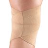 CHAMPION Knee Support Criss-Cross Style Knit Elastic, Beige, Small