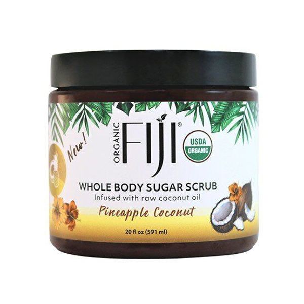 Organic Fiji Pineapple Coconut Sugar Polish 20 oz Cream