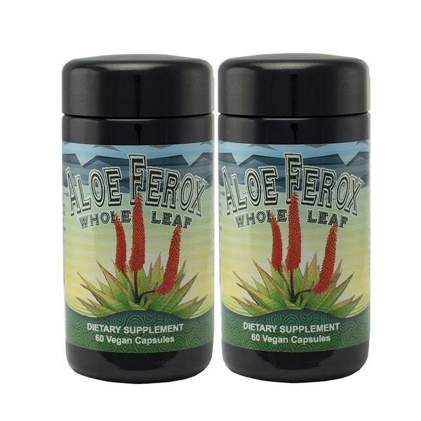 Aloe Ferox Whole Leaf Capsules - 2 Pack