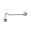 6" Stainless Steel Gate Hook Latch Window Door Mounted Anywhere