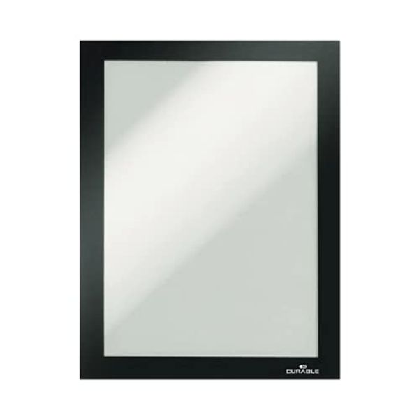 FINCHLEY 3X Durable Duraframe Self-Adhesive Frame A5 Black 489801 + FREE REFILL PEN