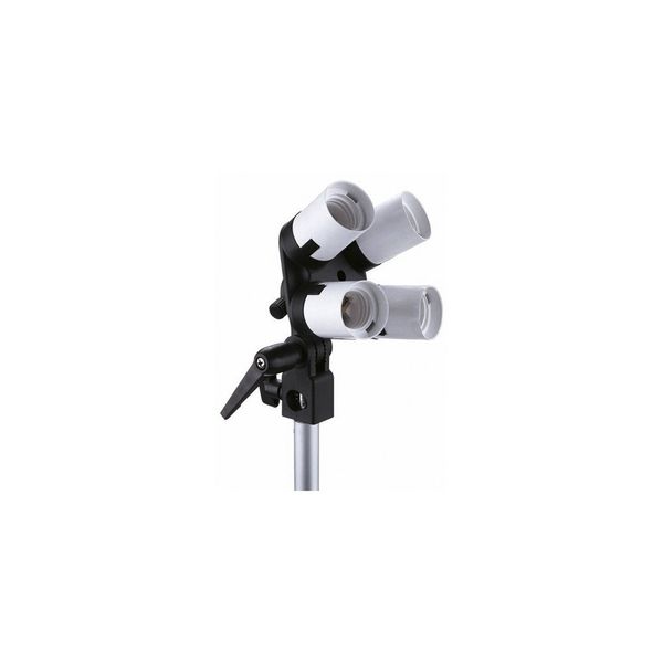 Falcon Eyes LH-4E27LS 4 x E27 Lamp Holder with Tilting Bracket