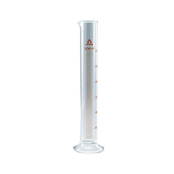 Graduated cylinder (hard glass) 10.8 fl oz (300 ml) /6-231-09