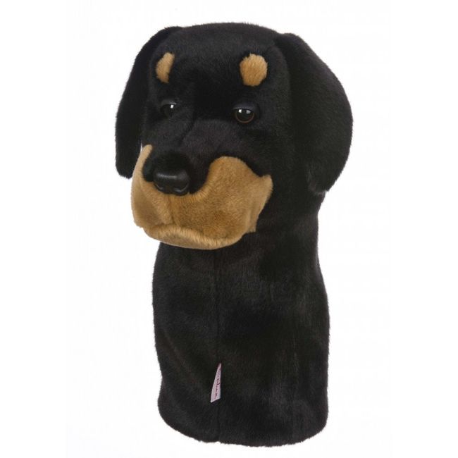 Daphne's Rottweiller Headcovers, Black-Tan