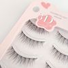 CLEAREYELASH Natural False Eyelashes, Natural 3D Eyelashes, 5 Pairs (N03 Sexy)