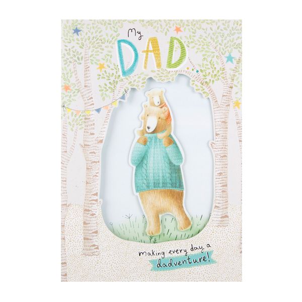 Hallmark 25488085 Dad Father's Day Card "Adventure" - Medium