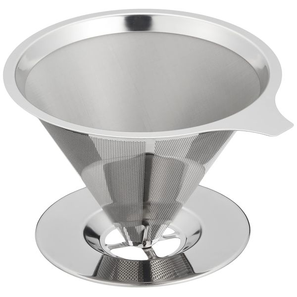 Pearl Metal Coffee Dripper Stainless Filter 18-8 Phantom Makeup HB-2934