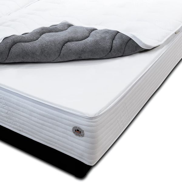Premium Comfort Topliner/Staubschutz für Wasserbetten - Hygieneschicht zum einzippen in Premium Comfort Wasserbettbezüge - Größe 200x220 cm