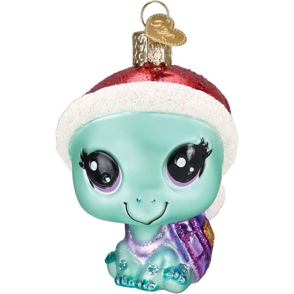 Old World Christmas Glass Ornament, Littlest Pet Shop Bev (With OWC Gift Box)