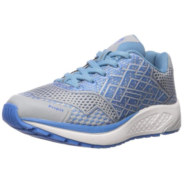 Propet Women's Propet One Running Shoe, Blue/Silver, 09 M US