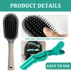 Katyjun Curl Brush, Defining Styling Curl Brush with Hair Clip