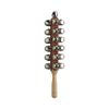 Stagg SLB-25 Sleigh Bells on Wooden Stick