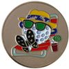Be The Ball Fun Characters Golf Ball Marker with Matching Hat Clip