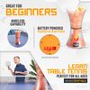 iPong Play Table Tennis Trainer Robot with 20 ABS Training Balls, Orange