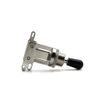Switchcraft 3 Way Toggle Switch w/Genuine Tip, Short Toggle for Les Paul Electric Guitar (Black Tip)