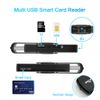 7-in-1 for Computer USB2.0 TF SD SIM ID Memory Card Multifunction Reader Adapter