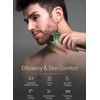 Cordless Vacuum Beard Trimmer with 20 Length Settings Digital Battery Display