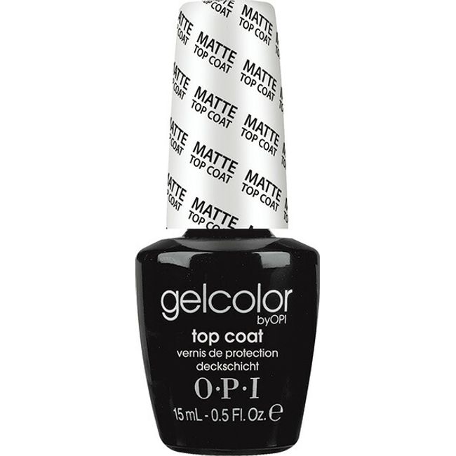 Free mail shipping OPI Gel Color by OPI 15ml Matte Top Coat Gel Nail