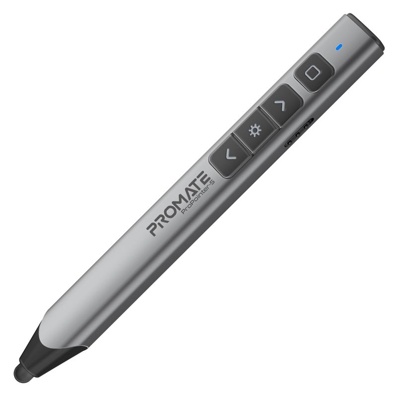 Promate Wireless 2-in-1 Presenter with Multifunctional Stylus, 2.4GHz ...