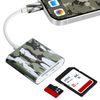 Trail Camera Viewer, Game Camera SD Card Reader for Hunters to View Images an...