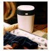 Tommee Tippee Twist & Click Advanced Nappy Bin, Includes 1x Refill Cassette, White