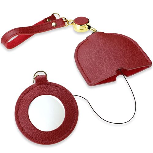 PhoenixLoupe [3 Magnification] Shinobi Magnifying Glass Key Chain Reel String Presbyopia Stylish Women's Gift Charm Magnifier