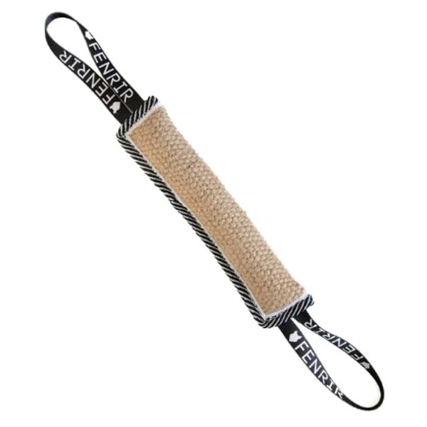 Fenrir Jute Dog Tug Toy with 2 Handles and Firm Stuffing