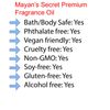 Mayan's Secret Premium Grade Essential Oils-Tranquility- Gift Set 6/10ml Pure E