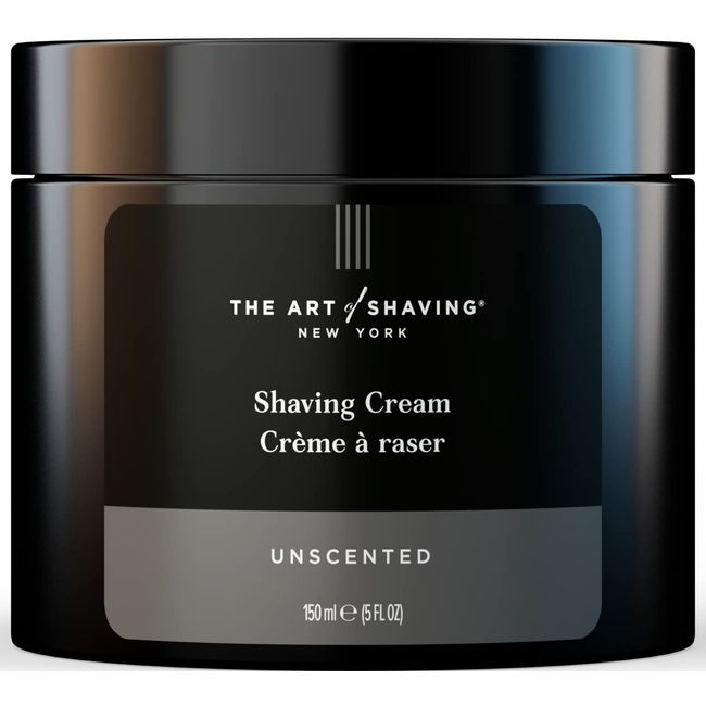 The Art of Shaving Unscented Shaving Cream for Men - Beard Care, Protects Against Irritation and Razor Burn, Clinically Tested for Sensitive Skin, 5 Fl Oz (Pack of 1)