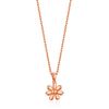 Philip Jones Rose Gold Plated Daisy Necklace